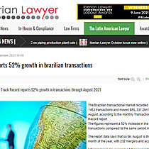 TTR reports 52% growth in brazilian transactions